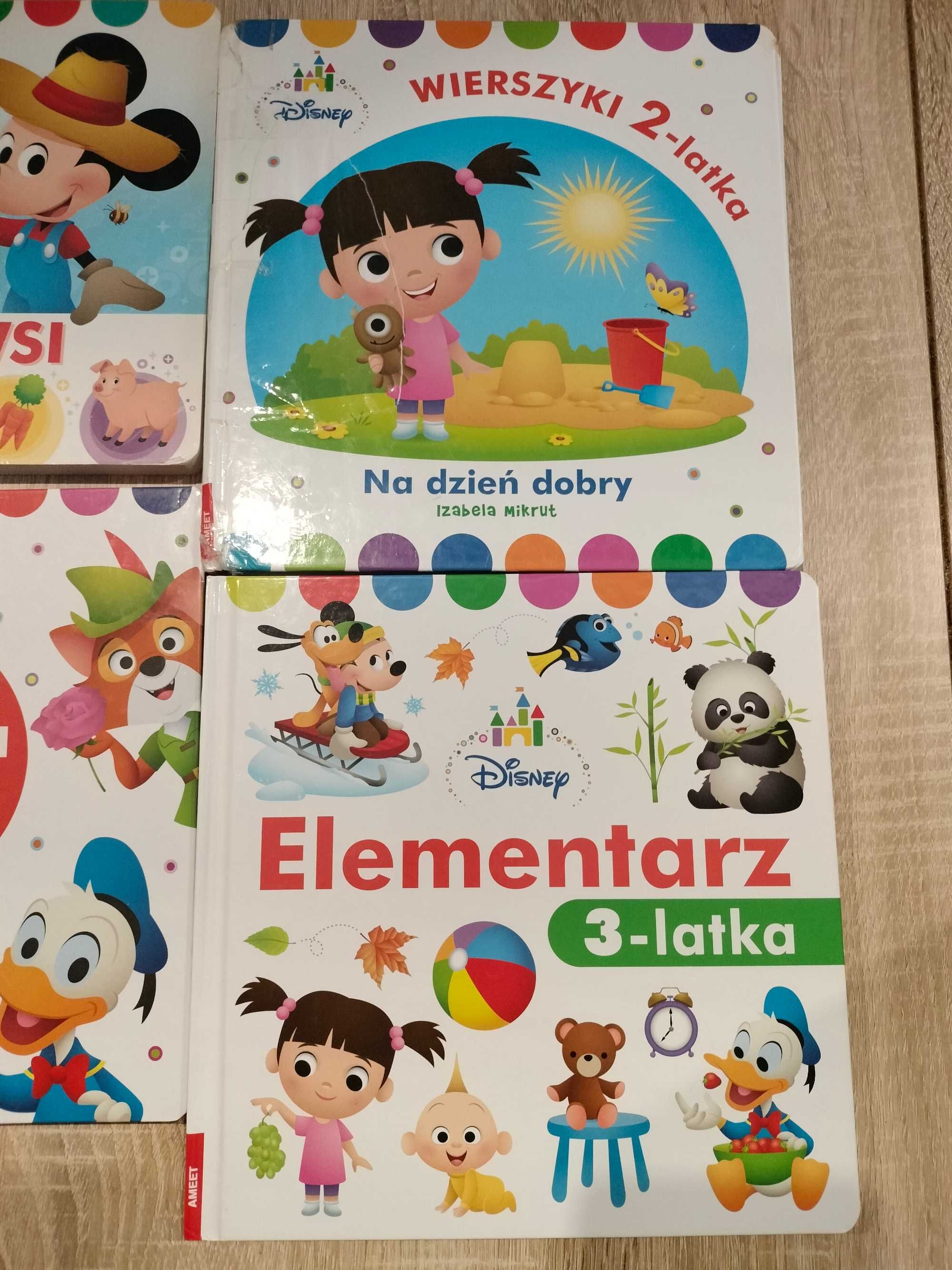 Książeczki Disney Maluch 1+,2+,3+