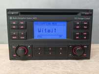 Radio samochodowe VW Volkswagen MCD Navi + kod Passat B5 Golf 4, T5