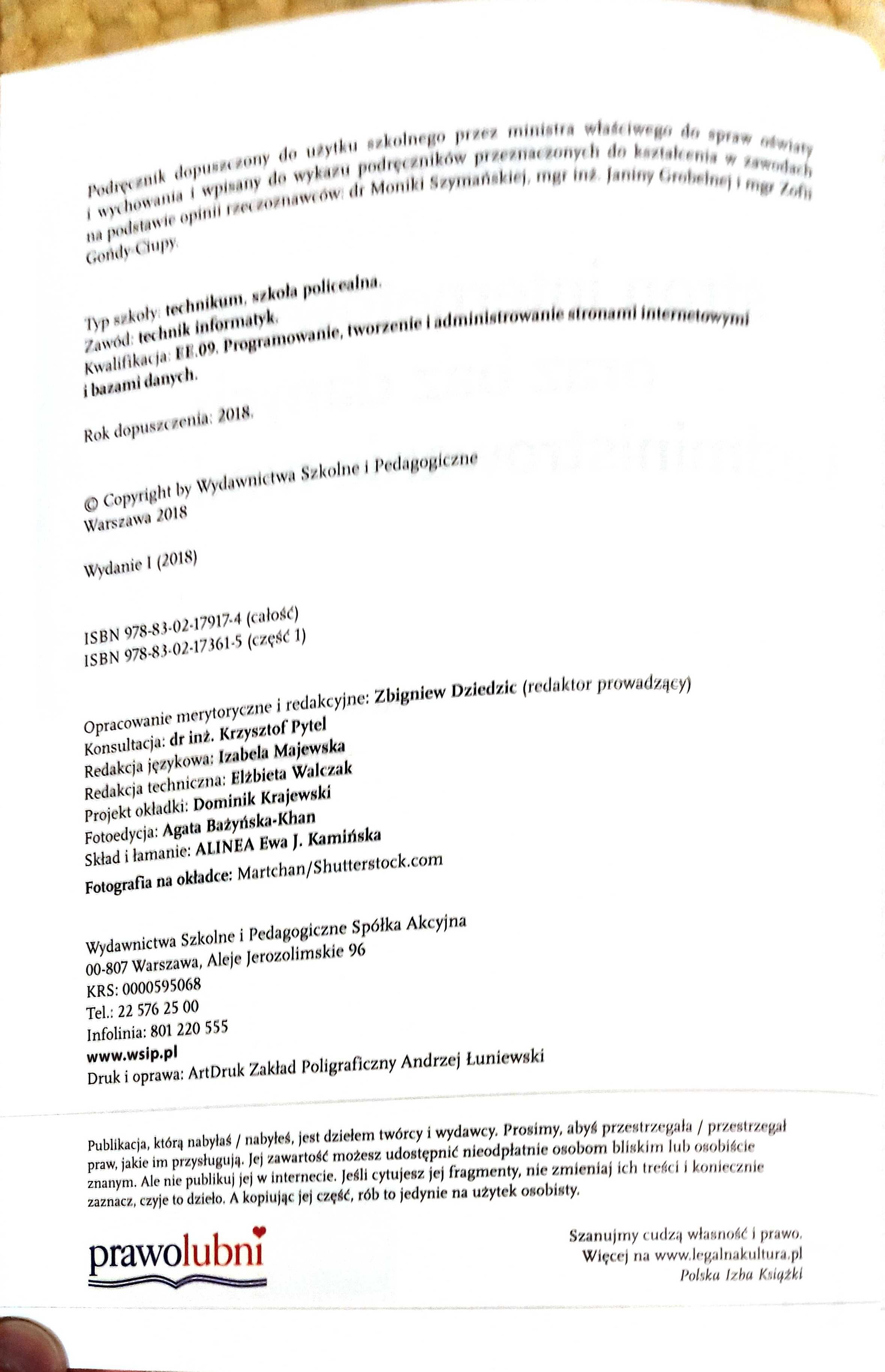 EE.09 - Programowanie i tworzenie stron internetowych. EE.09 - Część 2