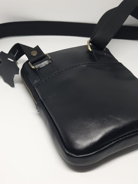 Чоловіча сумка шкіряна барсетка | Мужская кожаная сумка