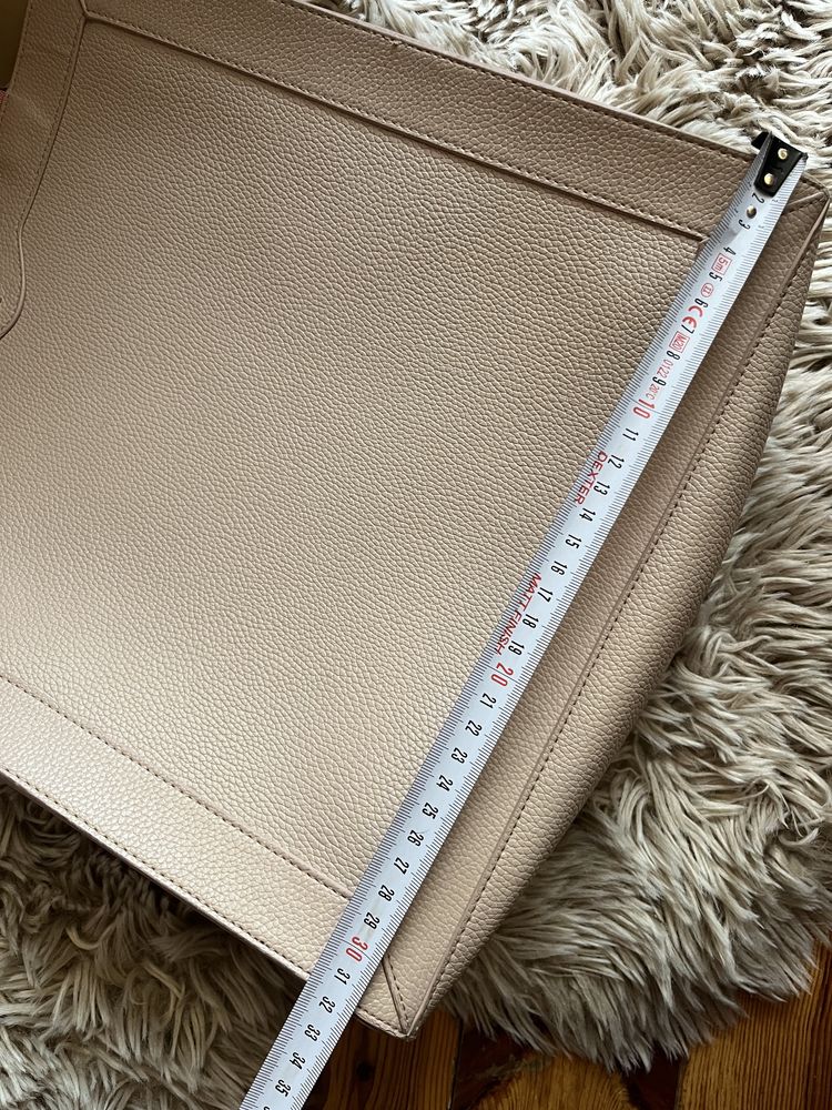 Michael Kors torba shopper shopperka do ręki na ramionach beż