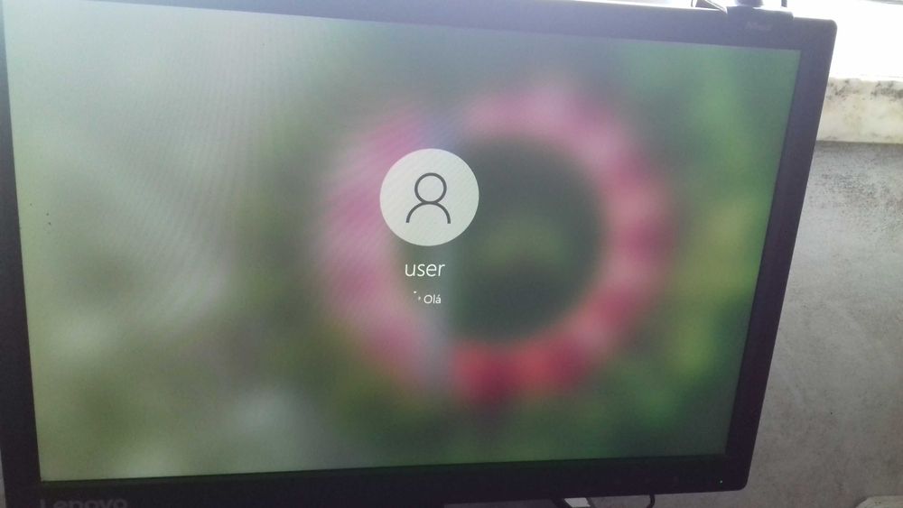 monitor marca lenovo 20 polegadasa funcionar