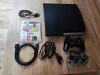 Konsola Sony Playstation 3 PS3 Slim 2 Kontrolery Stan Bardzo Dobry