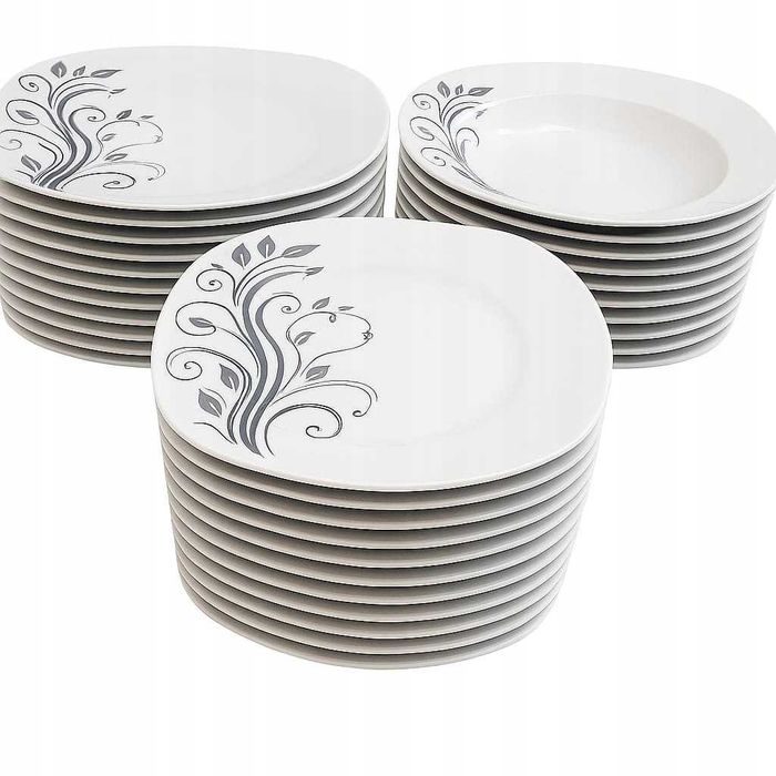 Zestaw serwis obiadowy 36 el. na 12 osób Violet