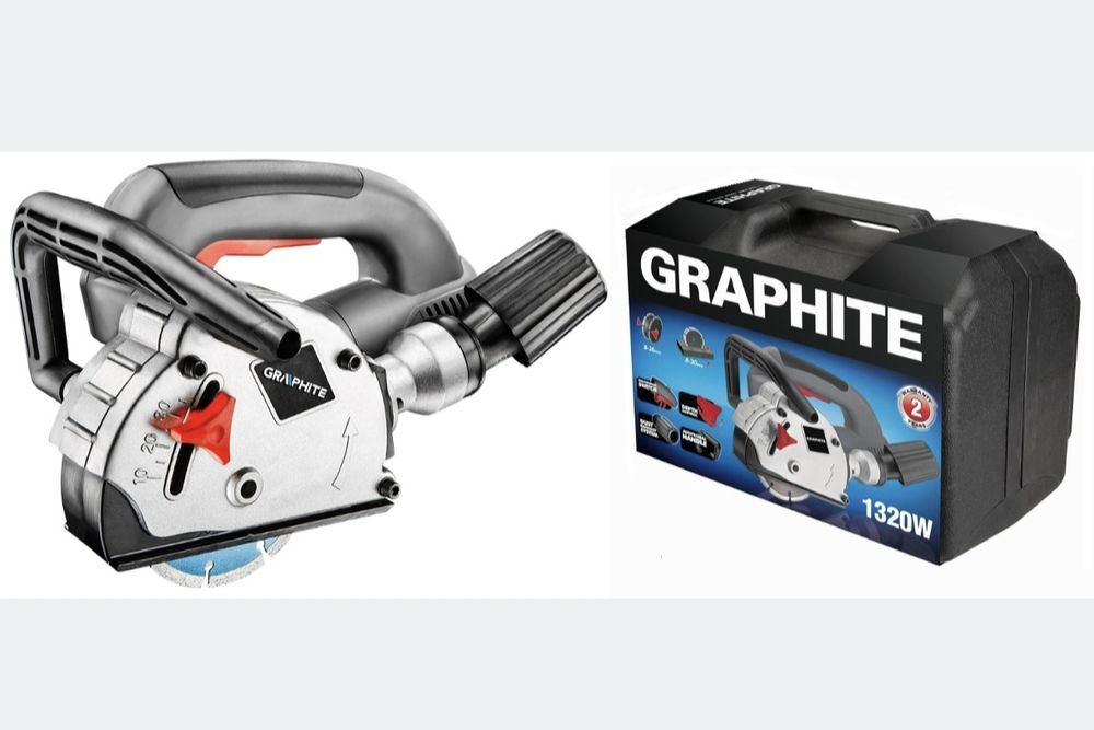 Bruzdownica Graphite 59G370 po jednej budowie