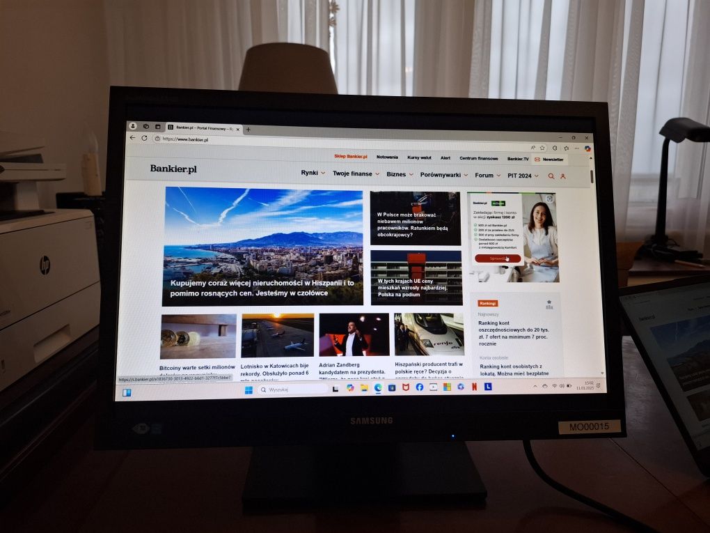 Monitor Samsung SyncMaster SA450 model S22A450BW 22"