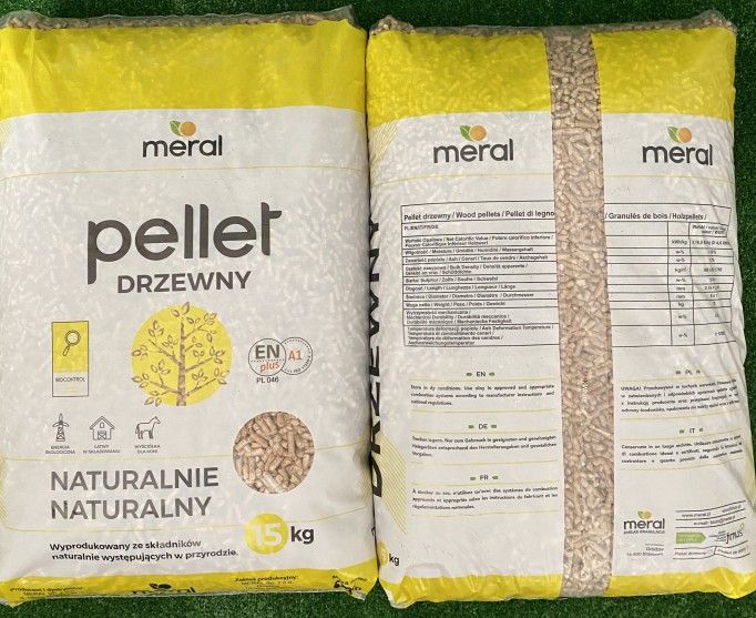 PELLET z certyfikatem EN-Plus A1 Pellet SOSNA