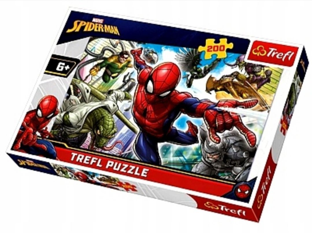 Trefl Puzzle Spiderman układanka 200 szt. 6+
