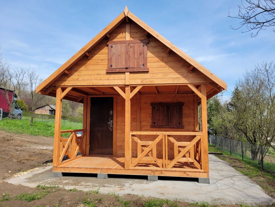 Domek drewniany Domek letniskowy bez pozwolenia HIT Alan 4x5