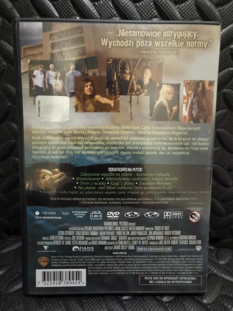 Dom woskowych ciał - DVD stan idealny