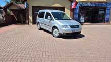 Volkswagen Caddy 1.9 TDI Klimatyzacja Tempomat Podgrzewane Fotele