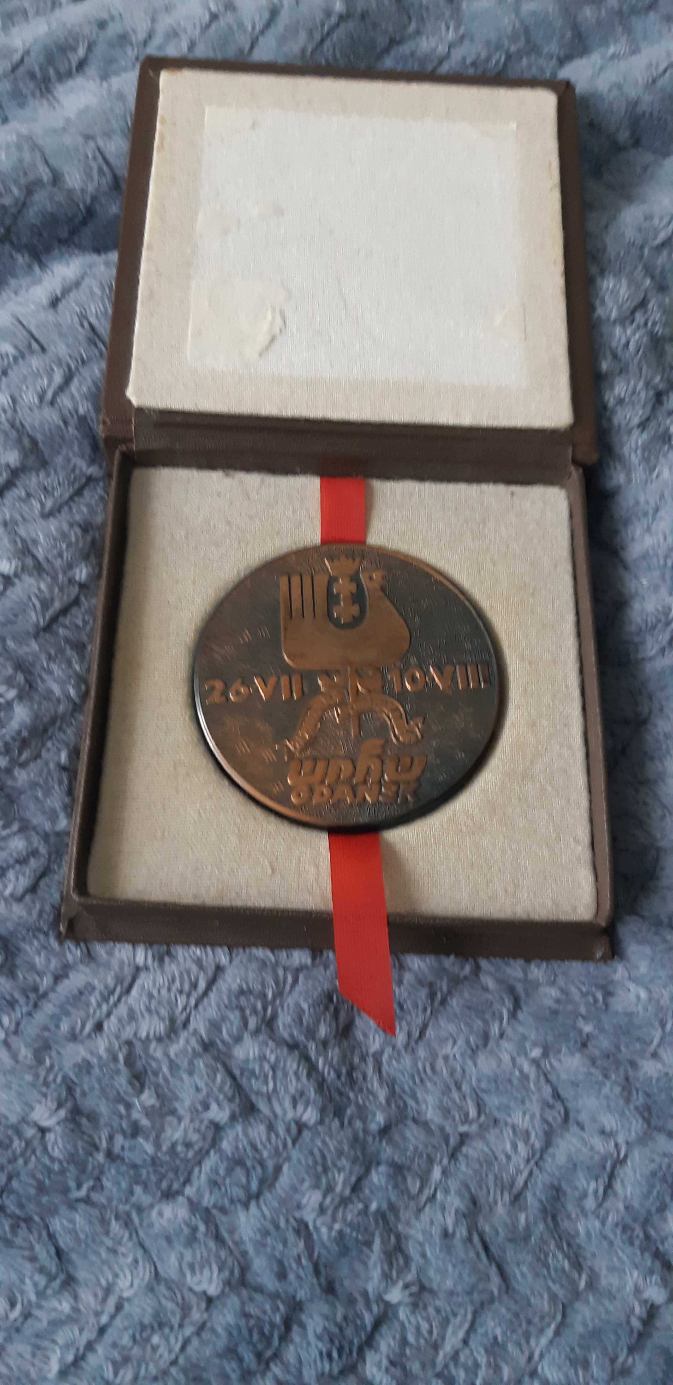 medal Jarmark Dominikański Gdańsk 1986  XII Przegląd nowości rynkowych