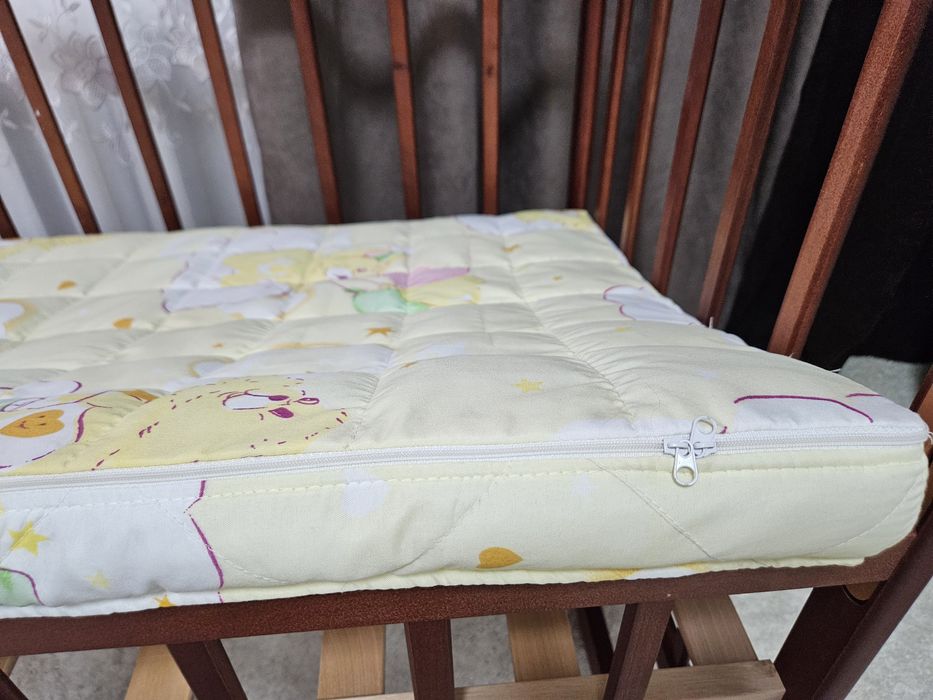 Дитяче ліжко-колиска (гойдалка) з матрацом