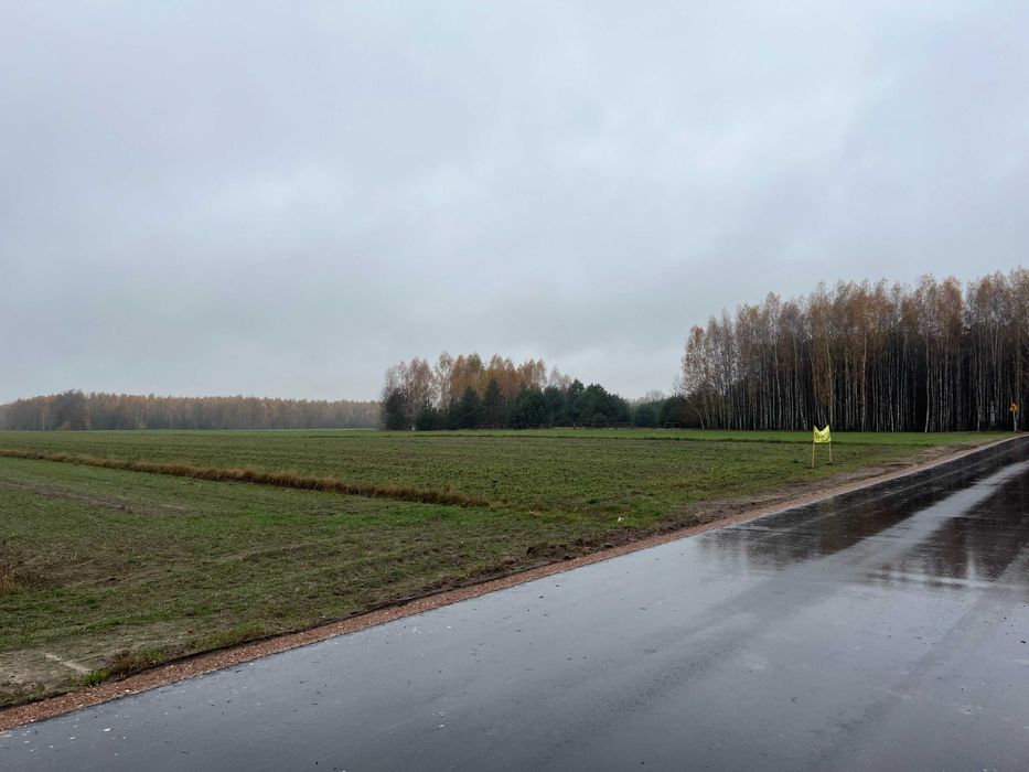 Działka 2,33 ha z możliwością zabudowy blisko miasta, asfaltowy dojazd