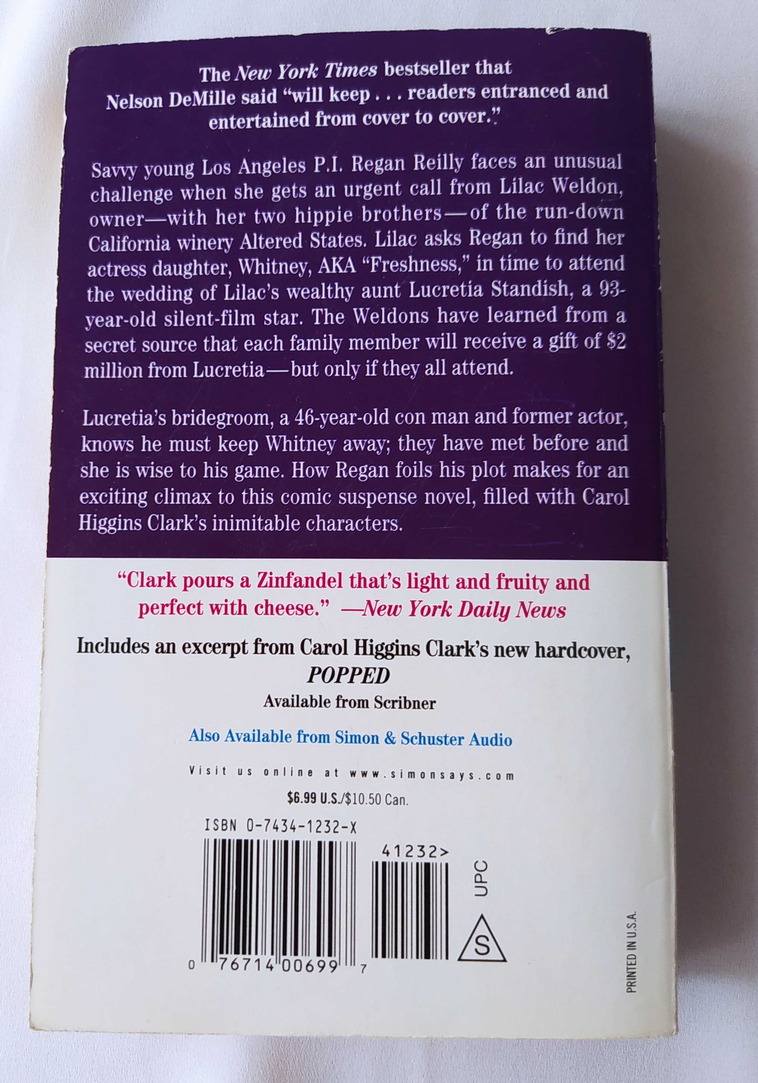 JINXED – Carol Higgins Clark
