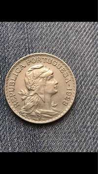 Moeda de 1 escudo 1928 bela