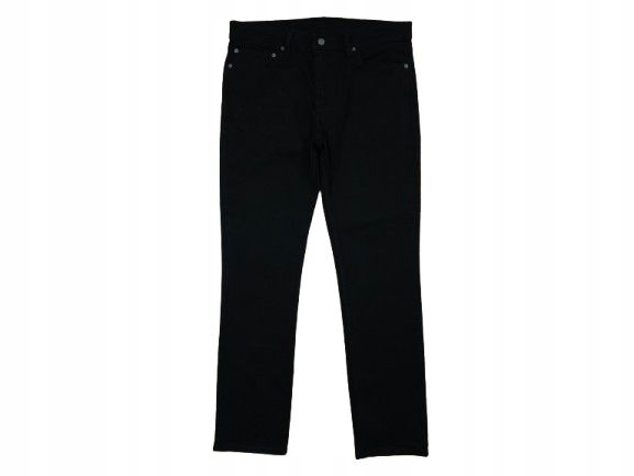 LEVI'S 511 Spodnie Jeans Czarne Męskie r. 36/32