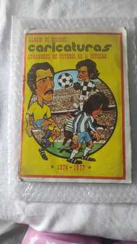 Álbum de cromos, jogadores de futebol 1976 a 1977