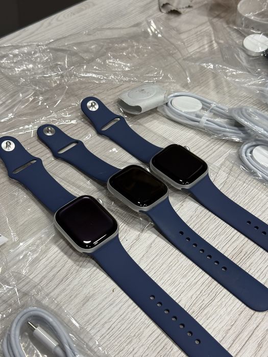 New open/box apple watch 10 series 42mm silver + гарантія