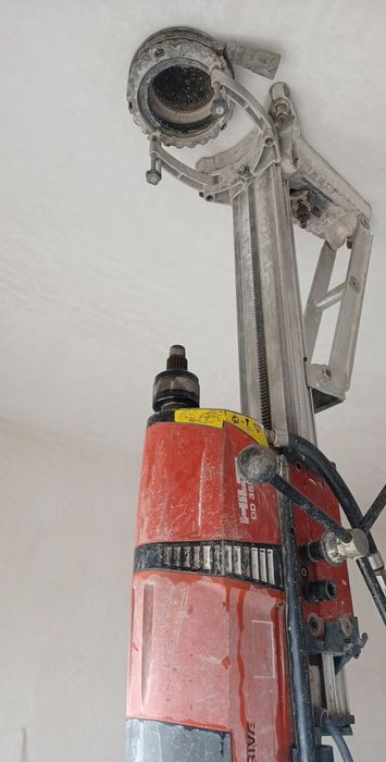 Wiercenie otworów, cięcie betonu, wiertnica, Hiltii, przewierty.