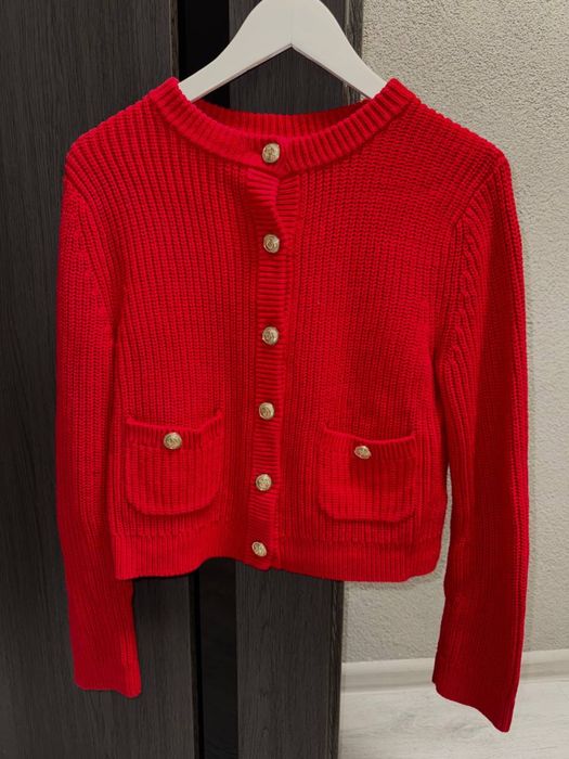 Кардиган светр h&m із золотими ґудзиками