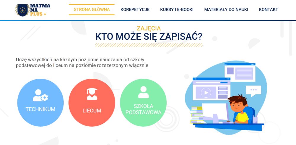 Matematyka - najlepsze korepetycje w Skierniewicach Sezon 2025/2026