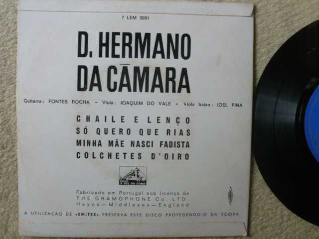 Disco vinil D. Hermano da Camara, antigo