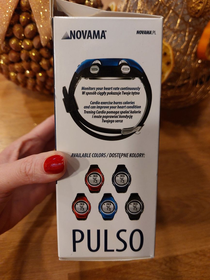 Pulsometr wielofunkcyjny zegarek z opaska