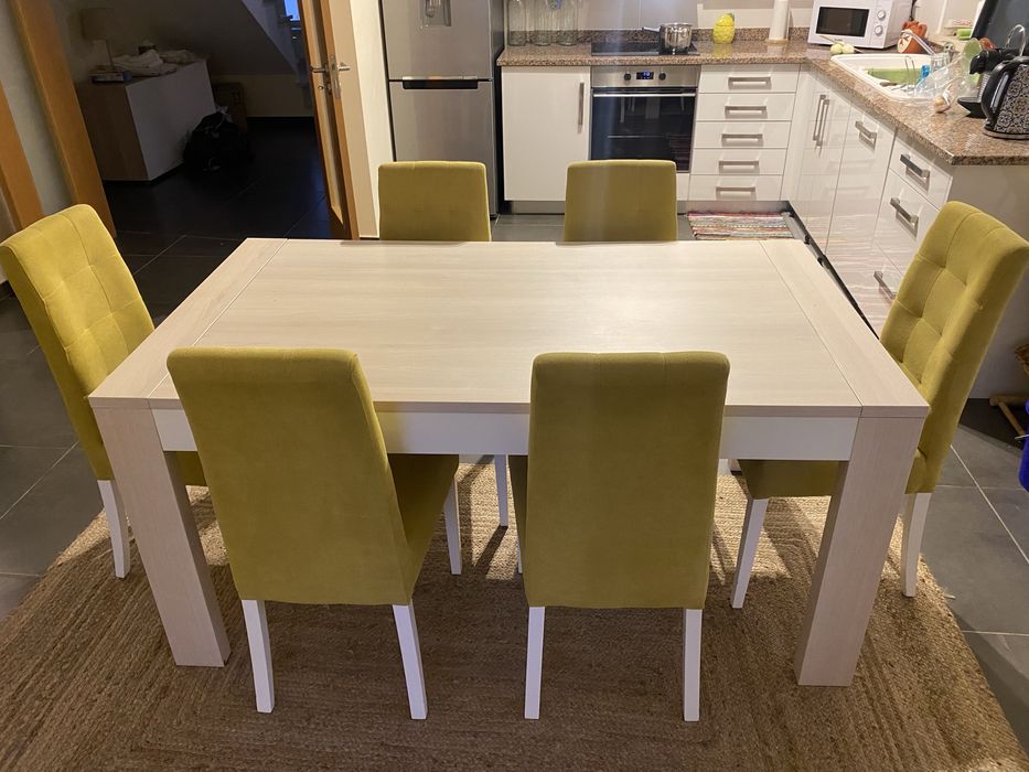 Mesa Jantar e 6 cadeiras