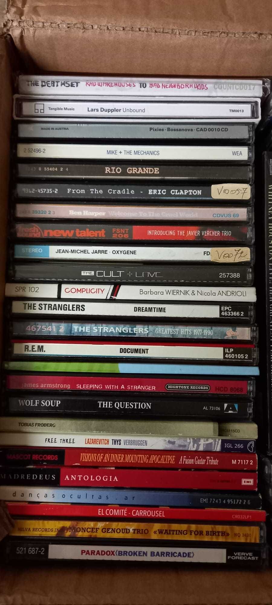 Lote de CD`s Originais Rock, Africa, Pop, Brasil, Indie, Jazz