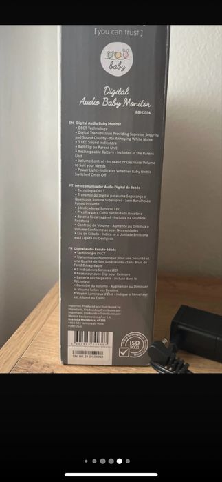 Intercomunicador áudio digital de bebé Becken