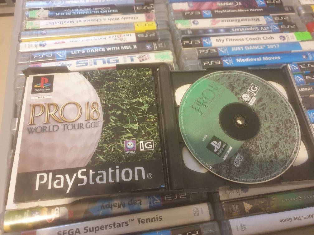 Pro 18 world tour golf psx ps1 ps one playstation 1