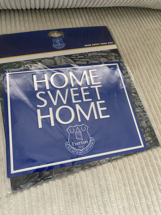 Metalowa tabliczka Everton
