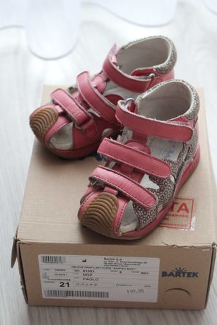 Buty Bartek, obuwie profilaktyczne "Bartek baby", różowe, rozmiar 21