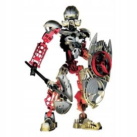 LEGO Bionicle 8763 Toa Hagah Norik + Pudełko Instrukcja Klocki Używane