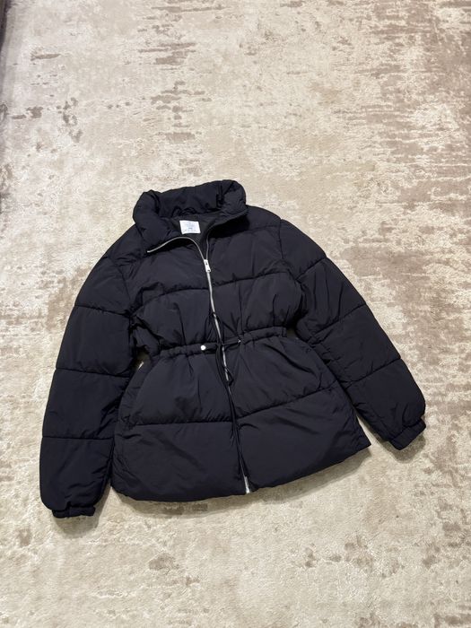 Куртка з затяжкою на талії, з поясом