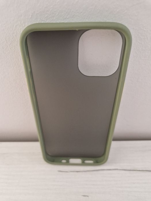 Vennus Color Button Bumper do Iphone 12 Mini Oliwkowy