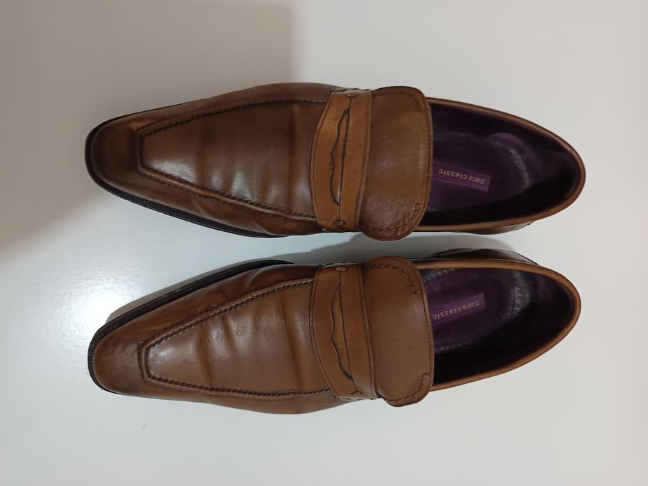 Sapatos bicudos homem