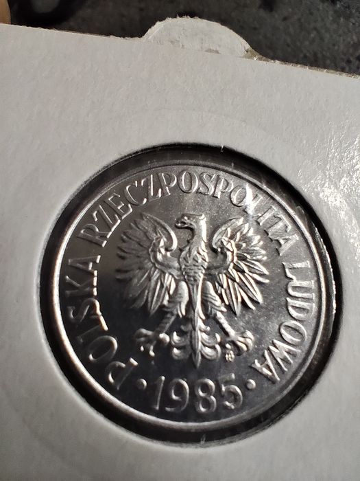 50 gr 1985r proof like rarytas bardzo rzadka moneta prl.