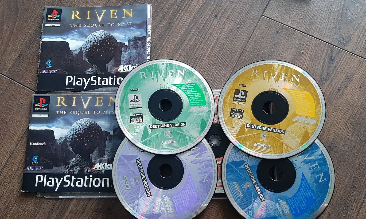 Riven sequel to Myst PS1 ¥ PSX