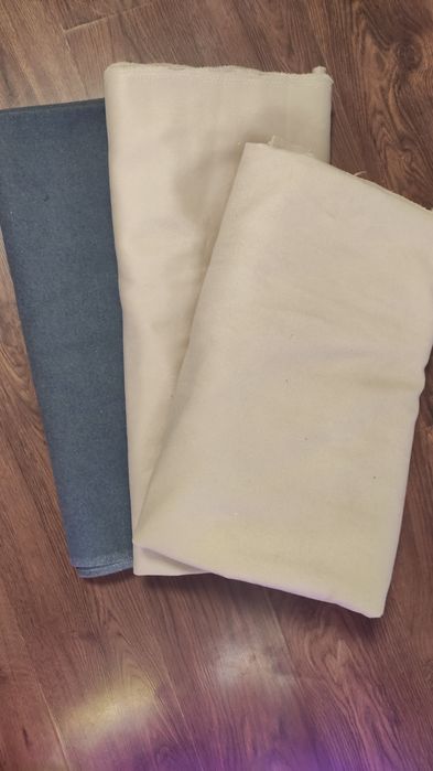 Отрезы , остатки ткани. На пальто, кашемир,подклад