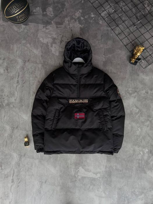 Теплий анорак Napapijri Зима. ТОП якість. Зимова куртка Напапири