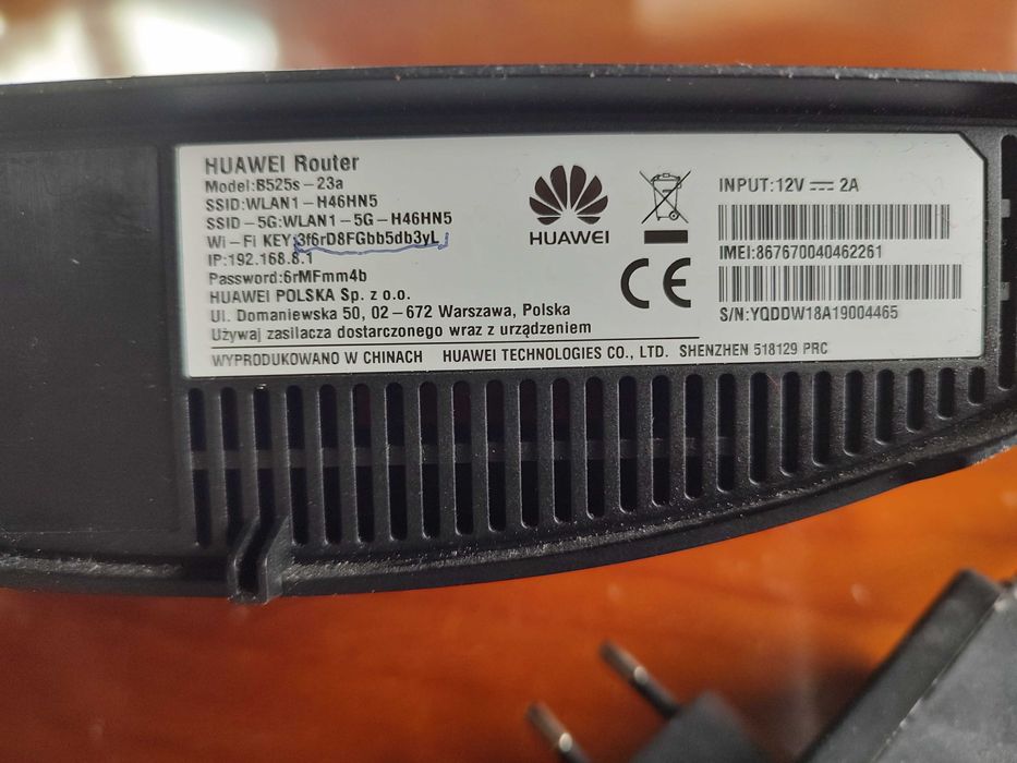 Router Huawei na SIM