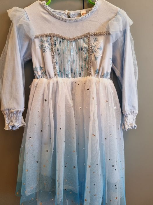 Платье Эльзы Холодное сердце с короной