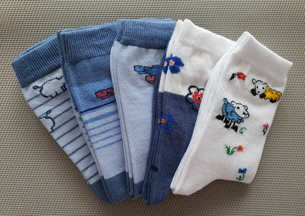 Skarpetki dziecięce wzorzyste