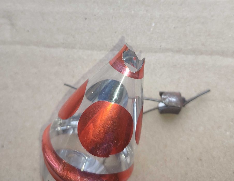 Ёлочная игрушка глинка СССР"