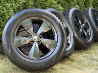 Alufelgi 5 x 112 R17 czarny połysk Skoda Octavia A5 A7 Superb Kodiaq