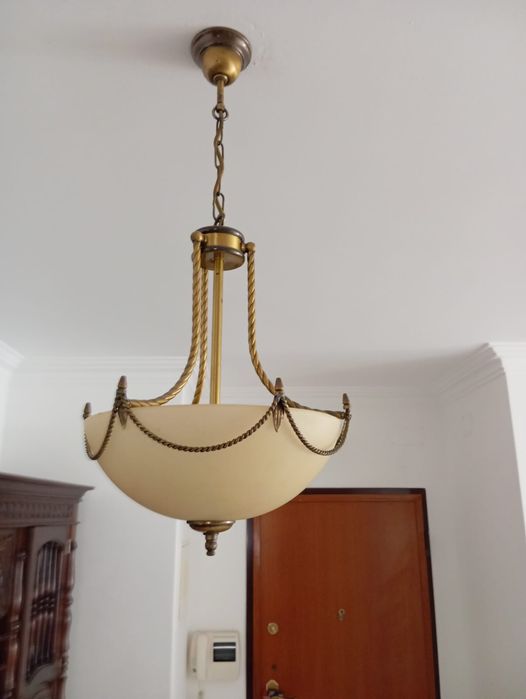 2 candeeiros de teto