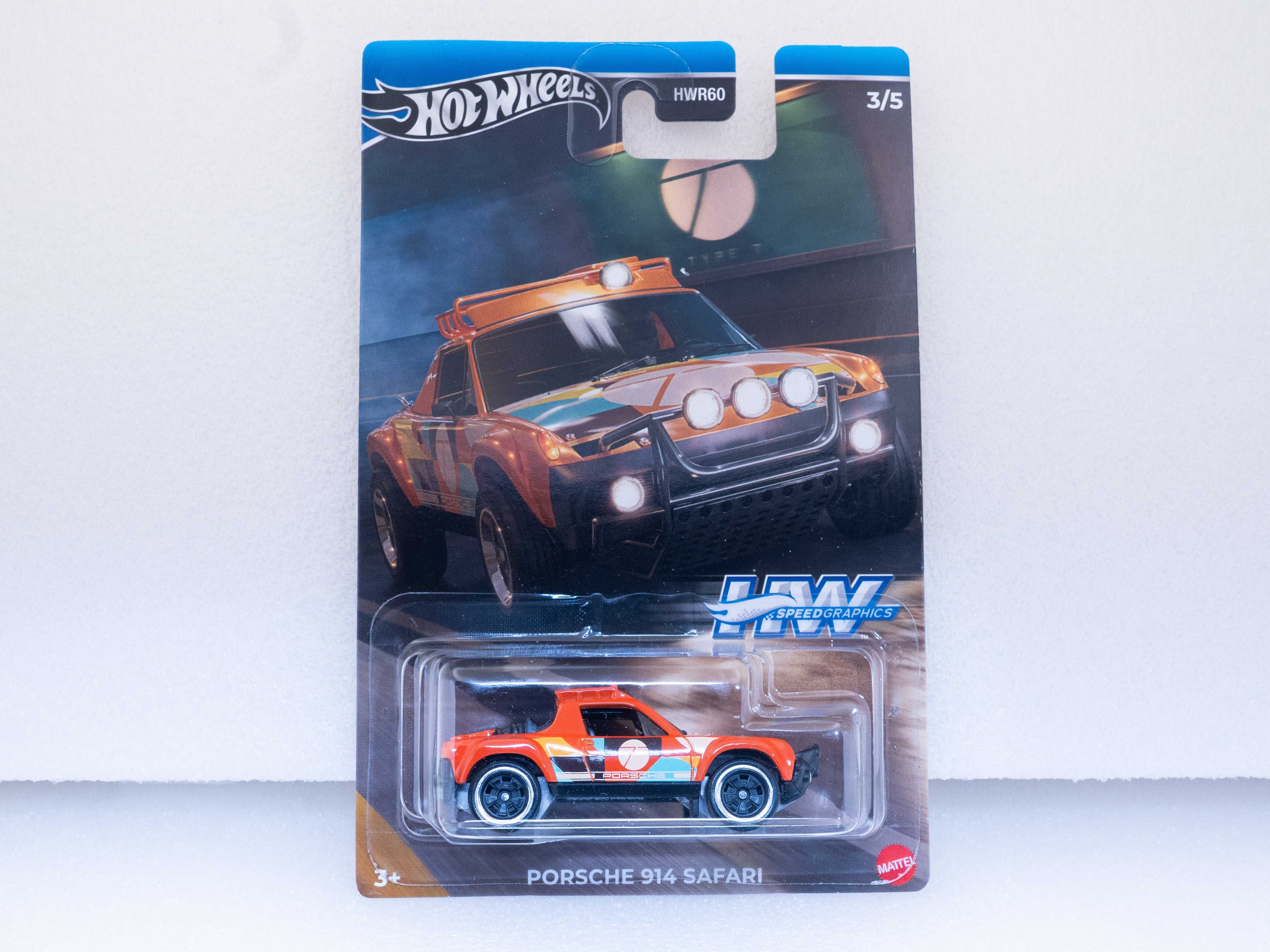 HOT WHEELS Porsche 914 Safari HW Speed Graphics 3/5 - NOWY