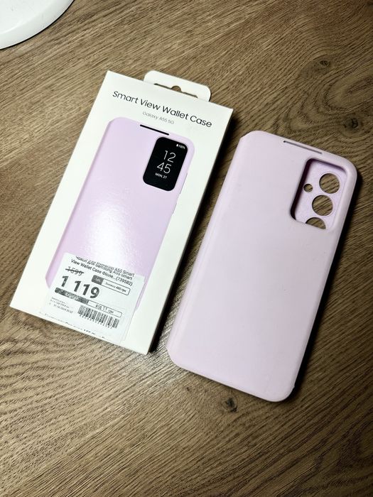 Чехол для Самсунг А55 5G Оригинал! Фиолетовый! Samsung!